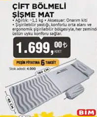 NORTH PACİFİC ÇİFT BÖLMELİ ŞİŞME MAT NORTH PACİFİC ÇİFT BÖLMELİ ŞİŞME MAT